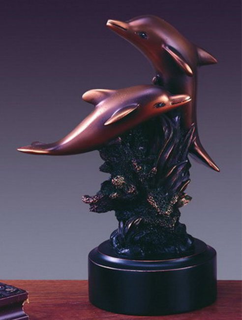 Escultura Delfines