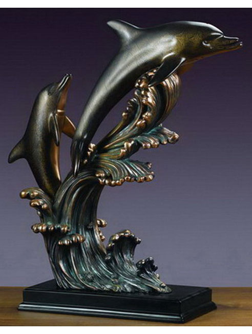 Escultura Delfines