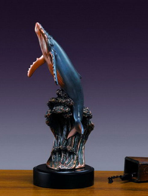 Escultura Ballena Azul